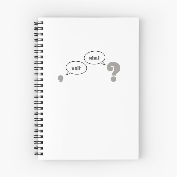 Item preview, Wait, What? - Funny Grammar Sayings designed and sold by Flip & Flop.