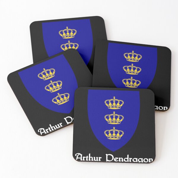 Item preview, The Heraldry of King Arthur - with Title designed and sold by ScapegoatPrints.