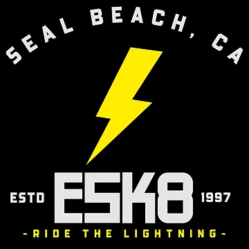 Artwork thumbnail, ESK8 - Ride the Lightning. by SilverFoxStore