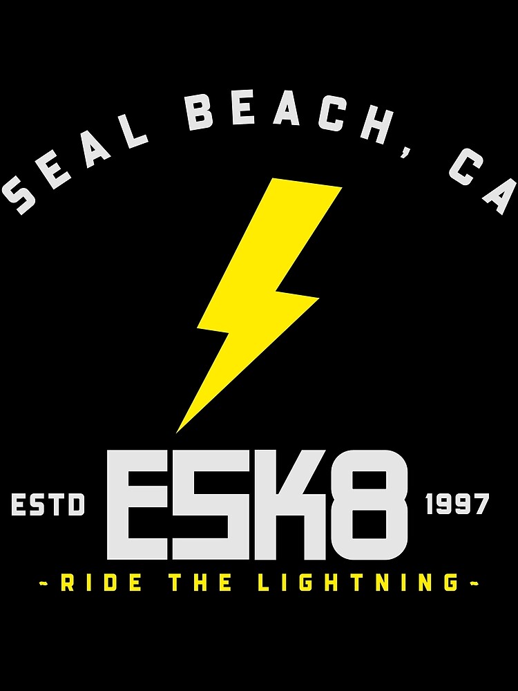 Thumbnail 3 of 3, Scarf, ESK8 - Ride the Lightning. designed and sold by SilverFoxStore.