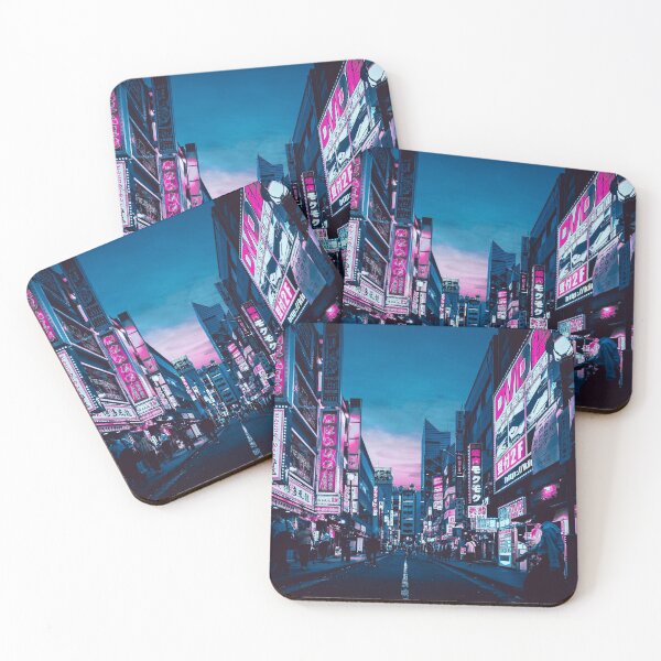 Item preview, Neon Streets Of Tokyo designed and sold by yaekus.