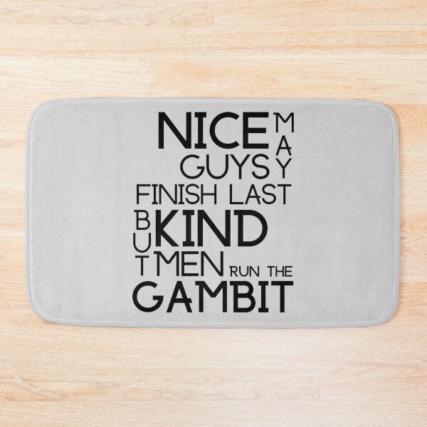 Item preview, Kind Men Run The Gambit: Gray Selection designed and sold by Intuitive Engines Apparel Co..