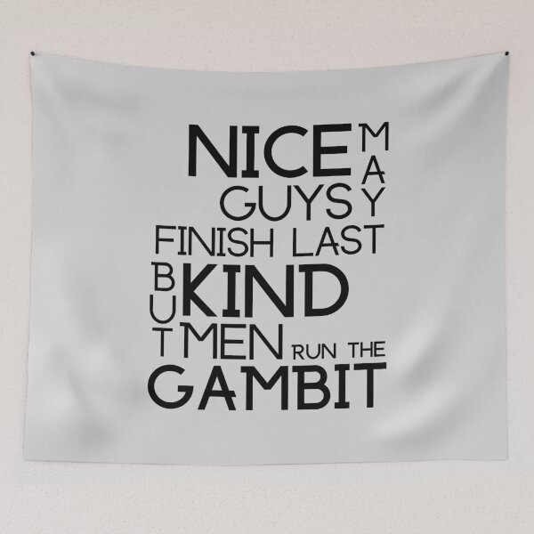 Item preview, Kind Men Run The Gambit: Gray Selection designed and sold by Intuitive Engines Apparel Co..