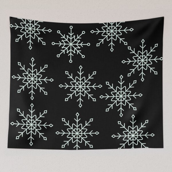 Item preview, Merry Christmask, Christmas Pattern Snowflakes designed and sold by JessyDesigns.