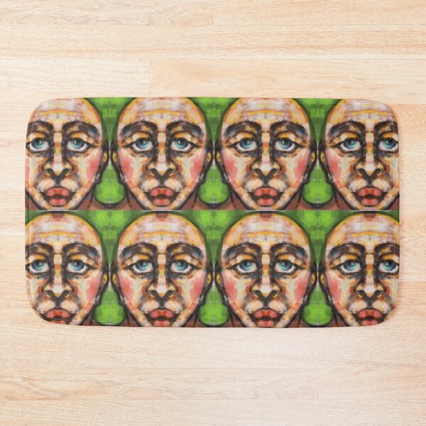 Item preview, Digital face drawing with soft lights colors  designed and sold by jotcar.