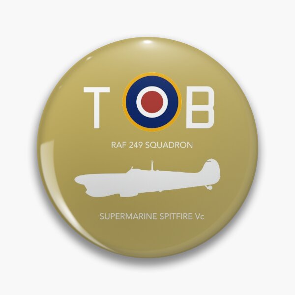 Item preview, RAF 249 squadron spitfire Vc designed and sold by Wartime Designs.