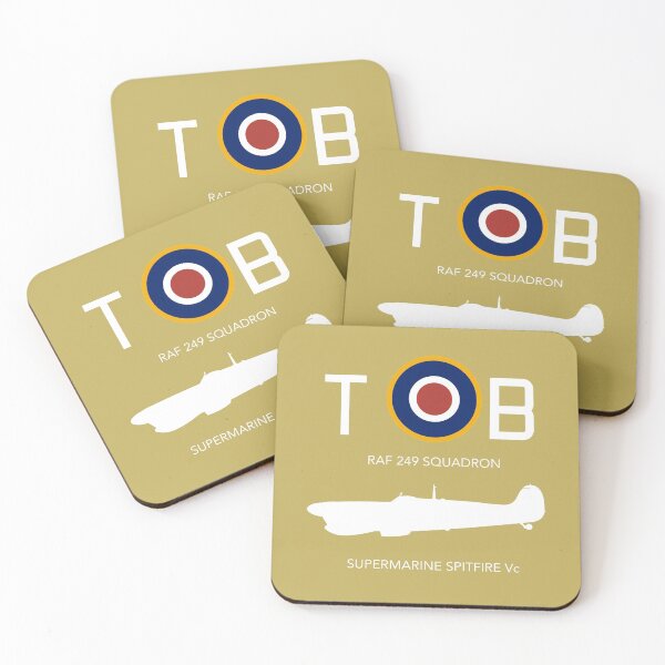 Item preview, RAF 249 squadron spitfire Vc designed and sold by Wartime Designs.