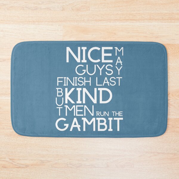 Item preview, Kind Men Run The Gambit: Blue Selection designed and sold by Intuitive Engines Apparel Co..