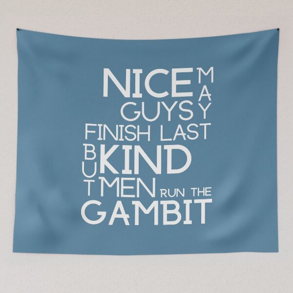 Item preview, Kind Men Run The Gambit: Blue Selection designed and sold by Intuitive Engines Apparel Co..