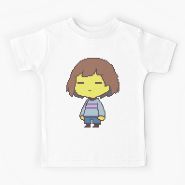 White Personalised Childrens Boys Girls Undertale Pixel T-Shirt White Personalised Childrens Boys Girls Undertale Pixel T-Shirt