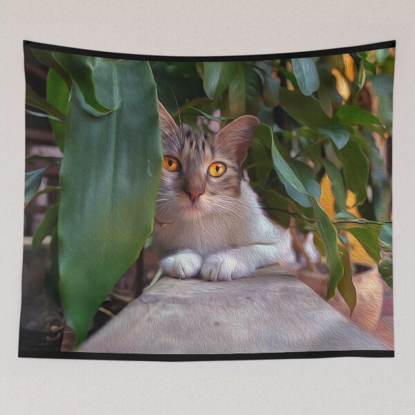 Item preview, cute cat designed and sold by ricobarinas.