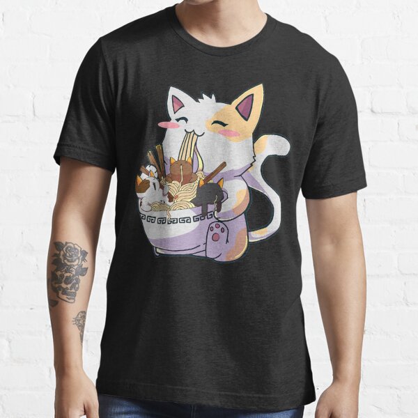 Novo anime gacha vida jogo kawaii 3d moda masculina camiseta