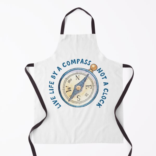Item preview, Live Life by a compass not a clock designed and sold by bullshirter.