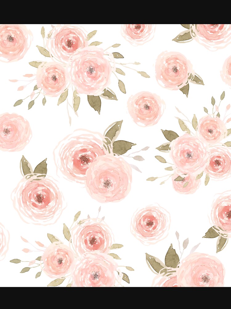 Thumbnail 7 of 7, Active T-Shirt, Peachy Floral designed and sold by aliawallco.
