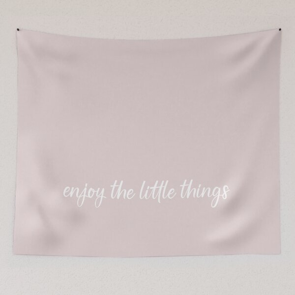 Item preview, Enjoy the little things - pink designed and sold by Aryeh Studio.