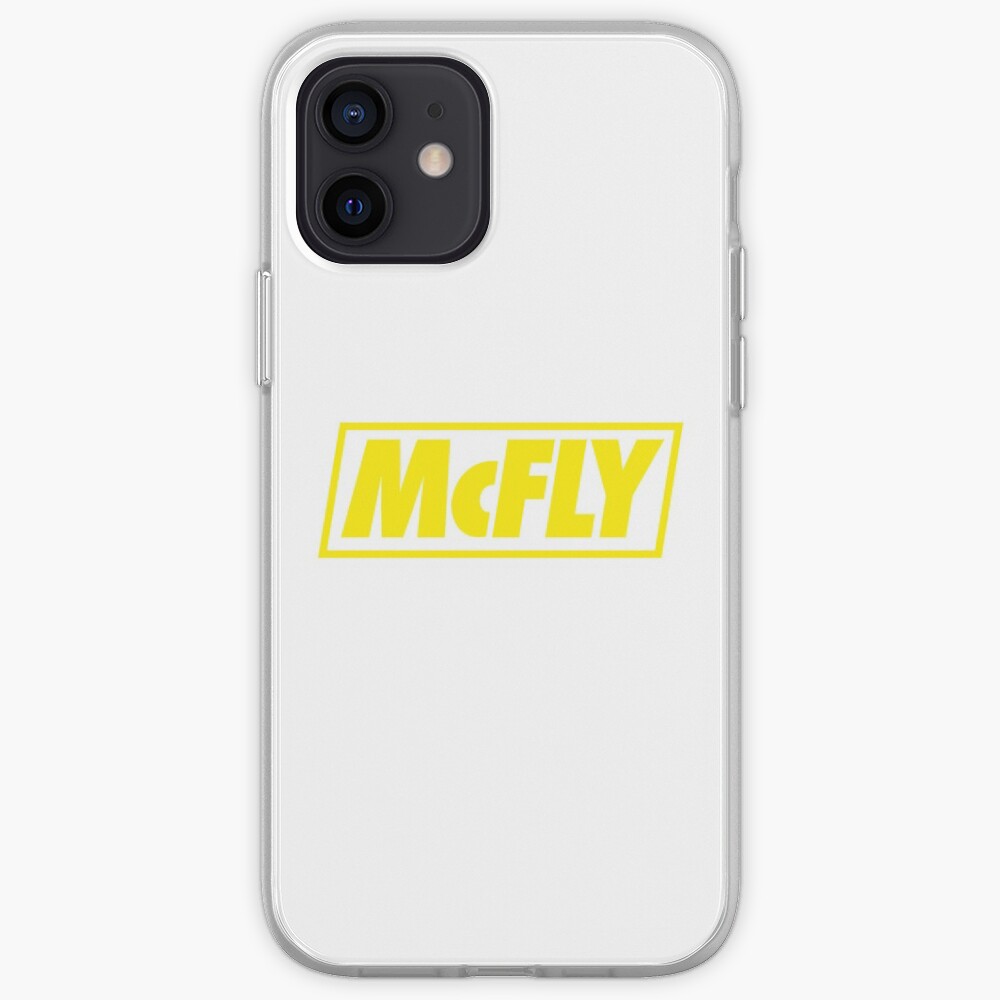 mcfly new logo 2020 in yellow young dumb thrills iPhone Case & Cover
