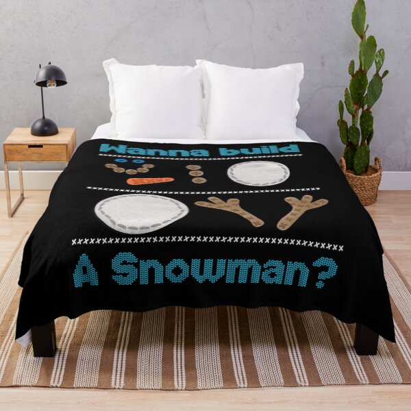 Item preview, Snowman Stitched Style Christmas Design Wanna Build Snowman? designed and sold by Funful.