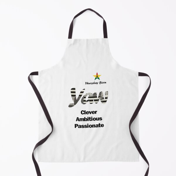 Item preview, Thursday Born Ghanaian Male Name 'Yaw' in black and white designed and sold by WhoWeAre.