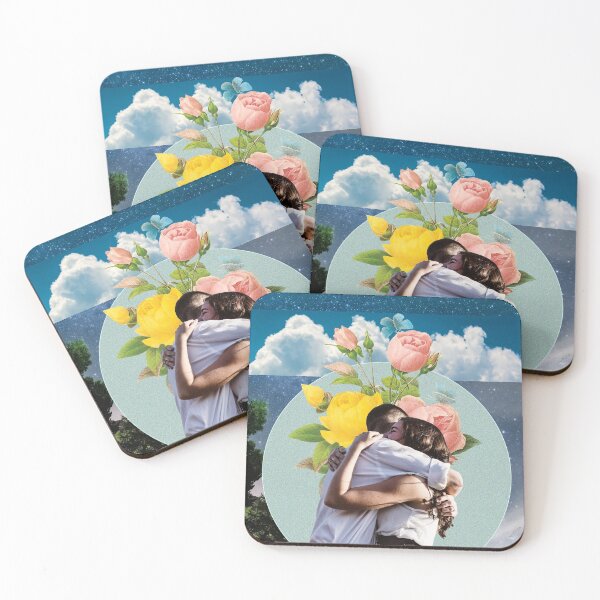 Item preview, Floral hug cloud design designed and sold by Laura Fernandez Calzada.