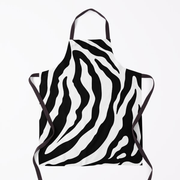 Item preview, Zebra Pattern Black & White designed and sold by QuirkyClock.