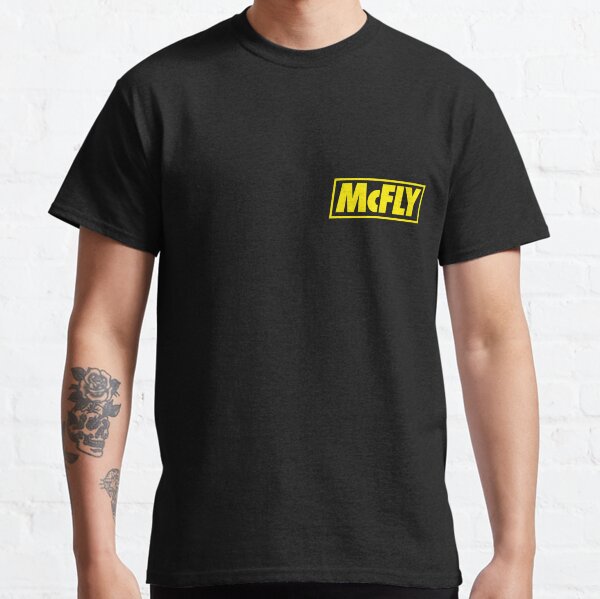 mcfly new logo 2020 in yellow young dumb thrills 2 Classic T-Shirt