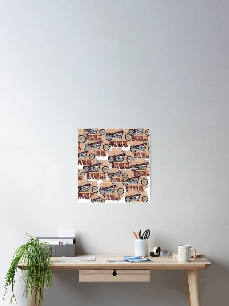 Aperçu 2 sur 3. Poster avec l'œuvre CONDUIRE créée et vendue par camilaameri.