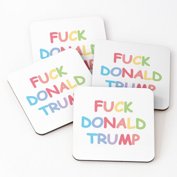 Item preview, Fuck Donald Trump Comic Sans Rainbow Gay designed and sold by Bella Dickenson.