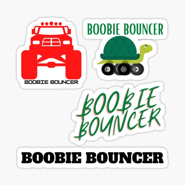 Boob Bouncer Jeep Decal SVG