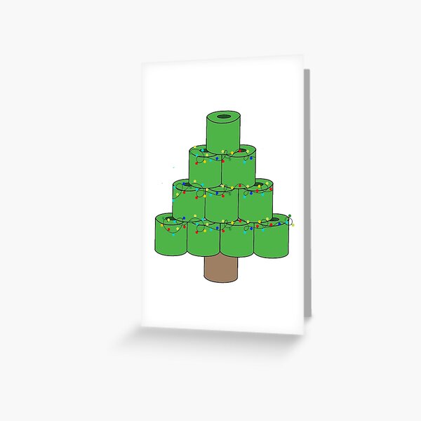 Item preview, Toilet Paper Christmas Tree 2020  designed and sold by ColorFlowArt.