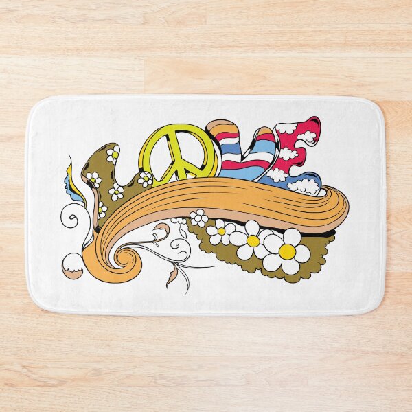 Item preview, Love, peace, peace movement, funny gift idea, flowers designed and sold by ThommyBLN.