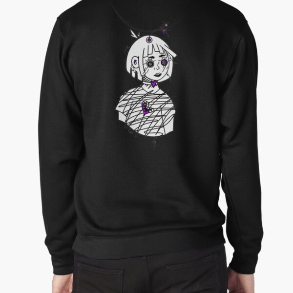 Self Reflective, Art Detected (Purple) Pullover Sweatshirt