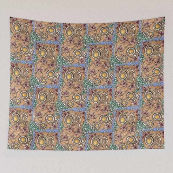Item preview, Verticle, Yellow Topaz, Floral Cascade designed and sold by ACarlo.