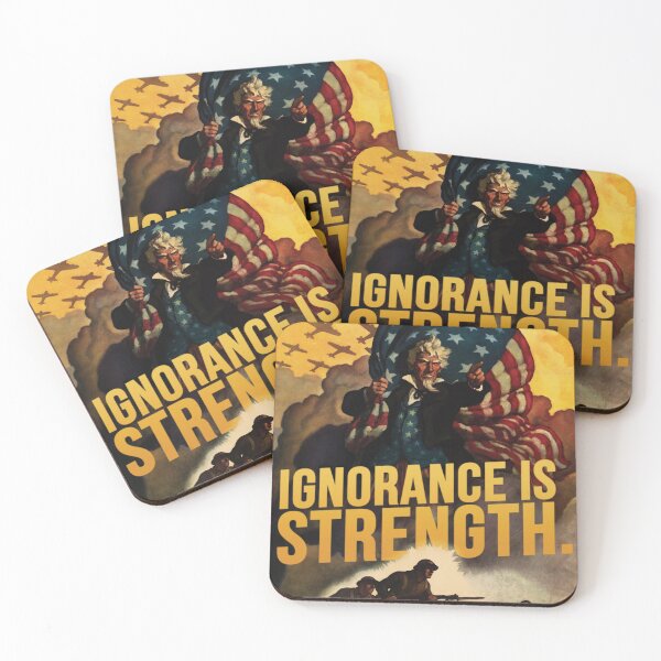 Item preview, Ignorance is Strength designed and sold by The Thought Crime Syndicate.