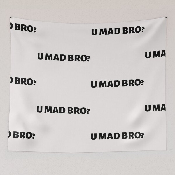 Item preview, U Mad Bro designed and sold by WorldPrintTees.