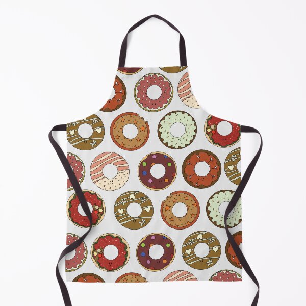 Item preview, Delicious Donuts in a Yummy pattern designed and sold by whiteboardgirl.