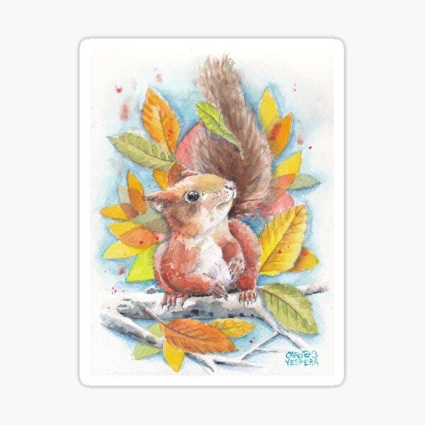 Ecureuil Sticker