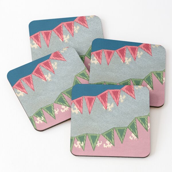 Item preview, Pennant Flags - Vintage Japanese Pattern designed and sold by elevens.