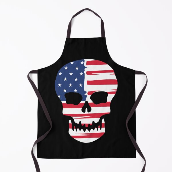 Item preview, USA, skull, America, USA flag, gift idea designed and sold by ThommyBLN.