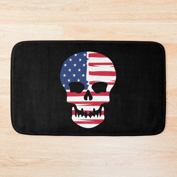 Item preview, USA, skull, America, USA flag, gift idea designed and sold by ThommyBLN.