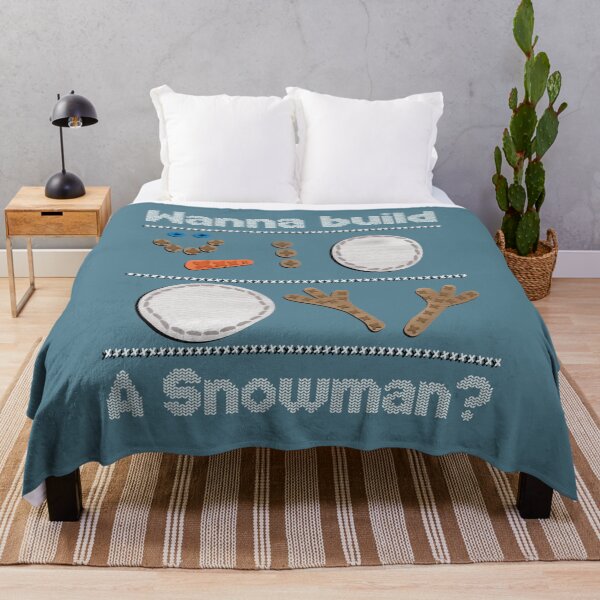 Item preview, Snowman Stitched Style Christmas Design Wanna Build Snowman? designed and sold by Funful.