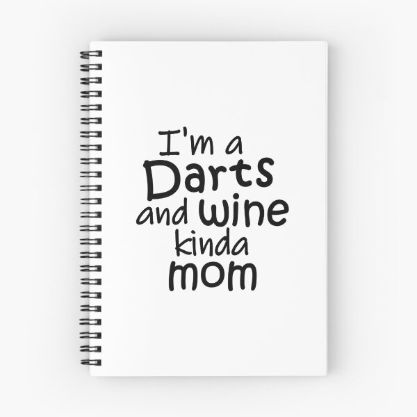 Item preview, I'm a darts and wine kinda mom designed and sold by TheGreenGoat.