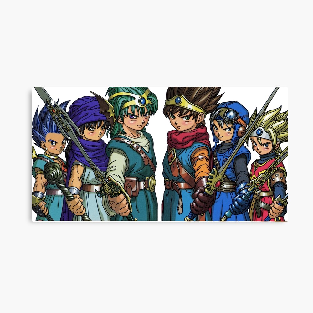 Dragon Quest tribute Art Board Print by FranFuentesArt