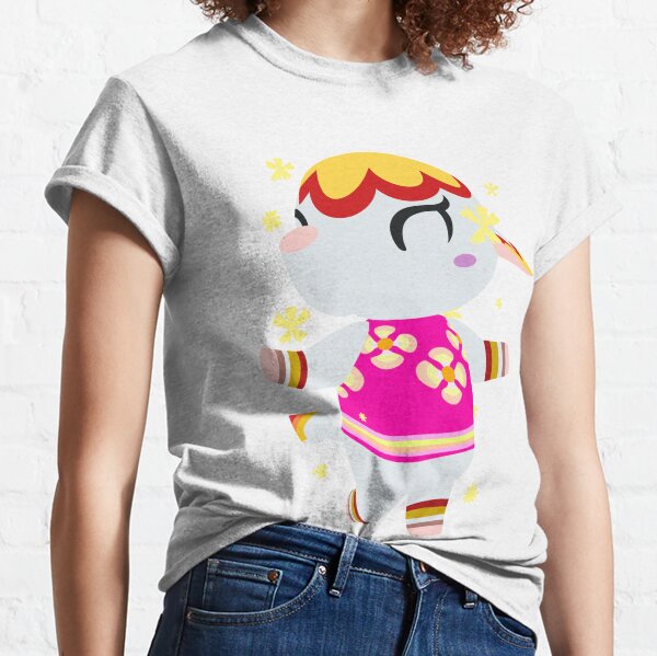 Juniors Girl Women Tee T-Shirt K.K Slider Guitar Musician Dog Animal Crossing