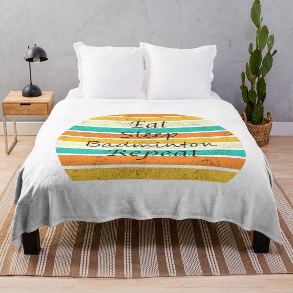 Item preview, Eat Sleep Badminton Repeat , Gift For Boys And Girls designed and sold by Soukainadesign.