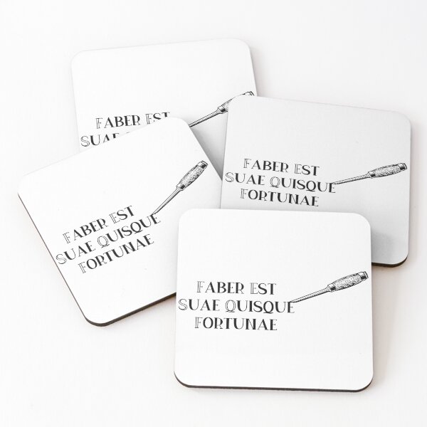 Item preview, Faber Est Suae Quisque Fortunae designed and sold by StillInBeta.