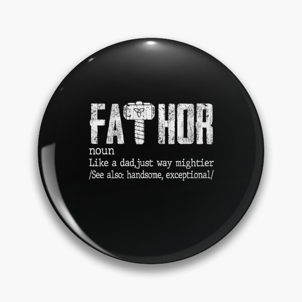 Item preview, Fa-Thor Like Dad Just Way Mightier Hero T-Shirts  designed and sold by rayla1424.