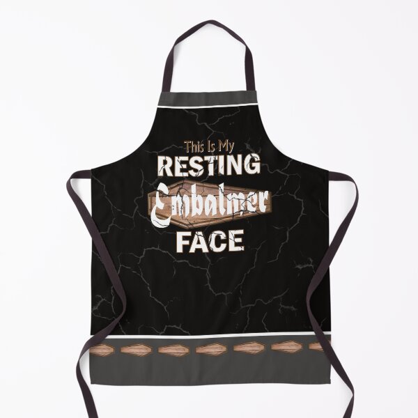 Item preview, This Is My Resting Embalmer Face designed and sold by NoBonesLife.