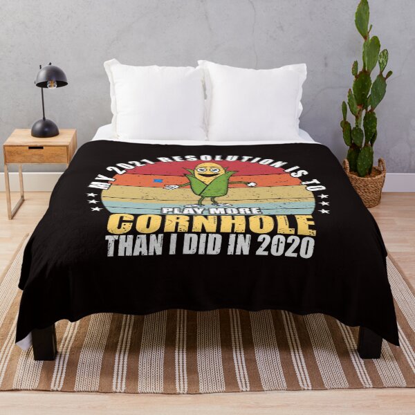 Item preview, My 2021 Resolution is to Play Cornhole more than 2020 designed and sold by Dan66.