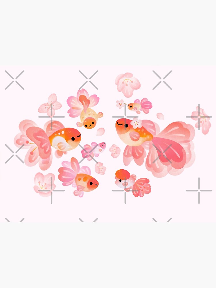 Cherry Blossom Goldfish 2 by pikaole