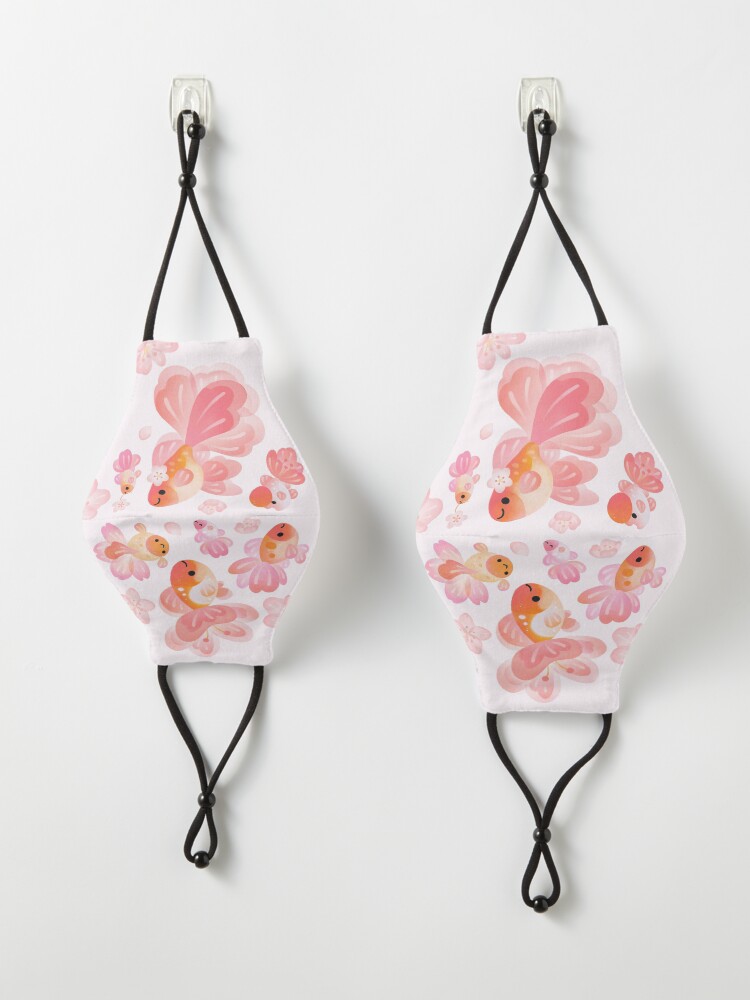 Alternate view of Cherry Blossom Goldfish 2 Mask